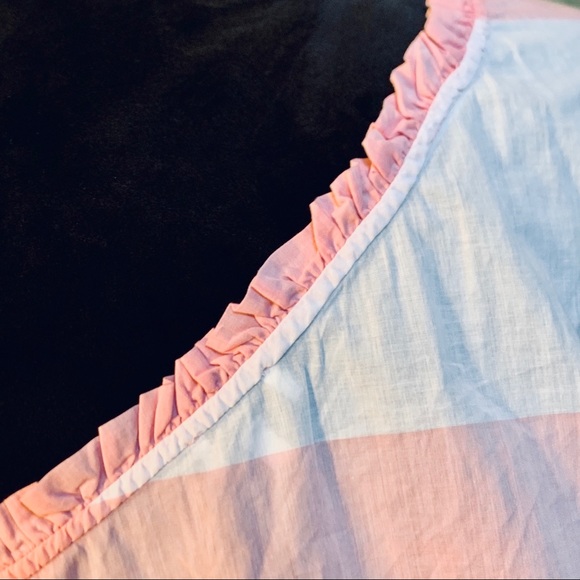 Crown & Ivy One Shoulder Bell Sleeve Ruffle Top - Picture 3 of 8